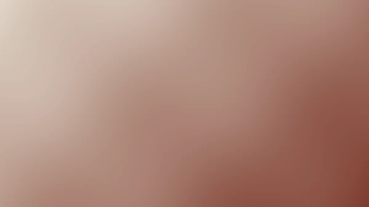 Placeholder image — a warm abstract gradient in sand and deep red tones.
